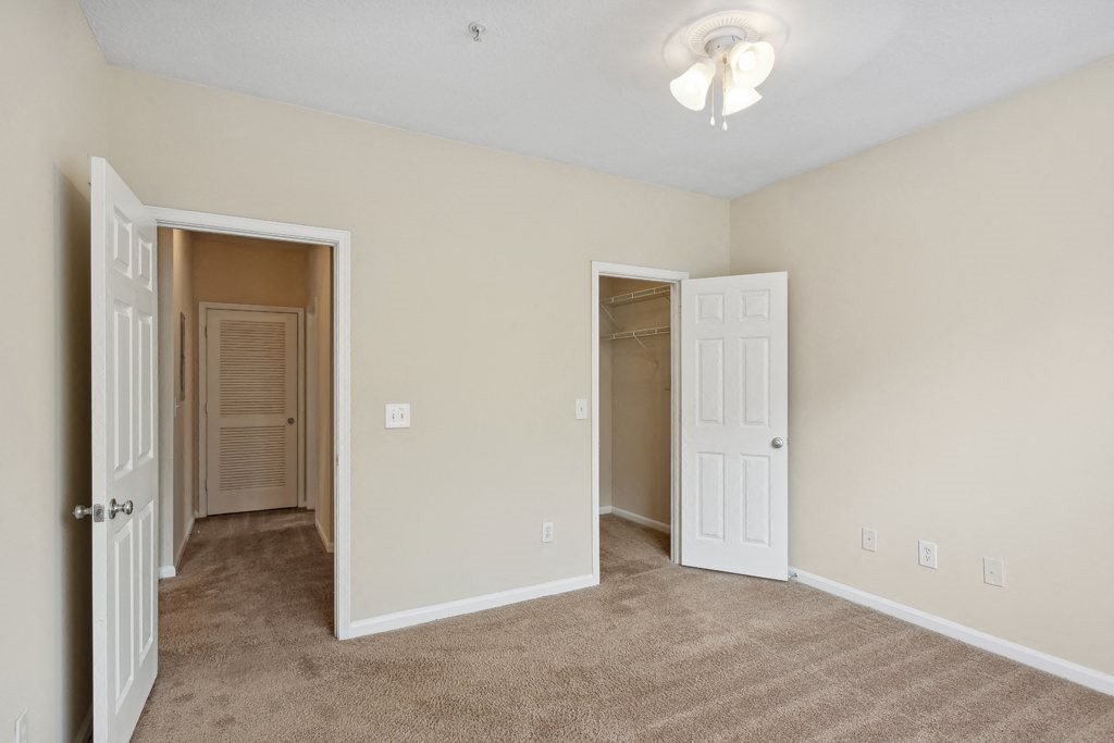 Second bedroom at Longwood Vista Apartment Homes in Atlanta GA